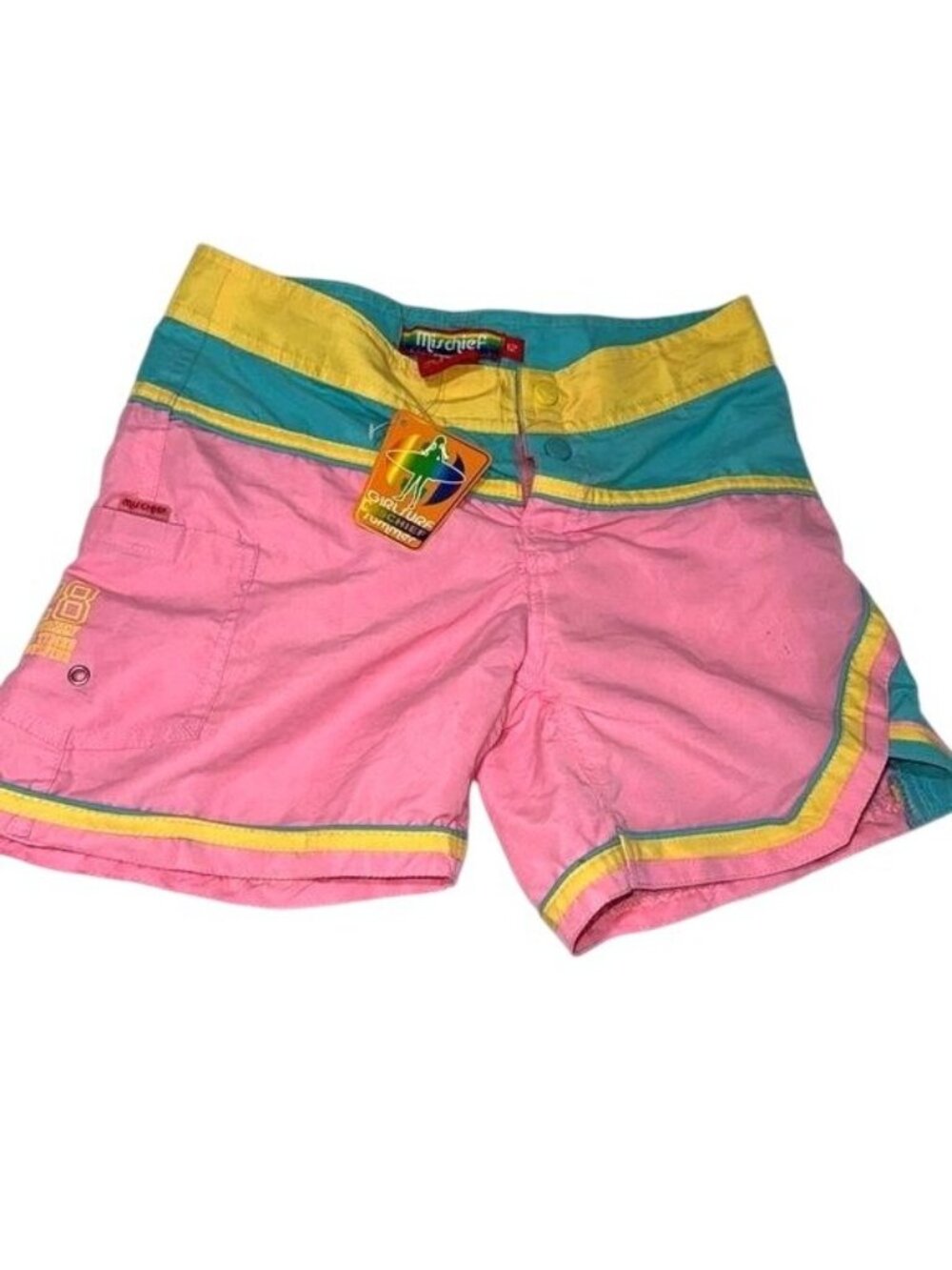 Mischief Girls Surf Summer Board Shorts Size 12